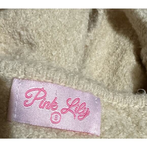 Pink Lily Cutout Bodycon midi crem dress size small - Picture 12 of 13